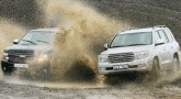 Chevy Tahoe и Toyota Land Cruiser LC 200, это дуэль двух миров